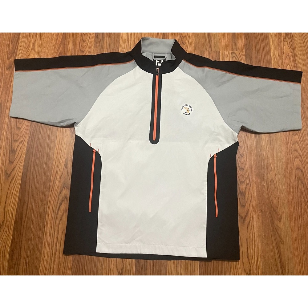 FootJoy Quarter Zip Pullover Jacket Mens Medium PGA Foundation Member
